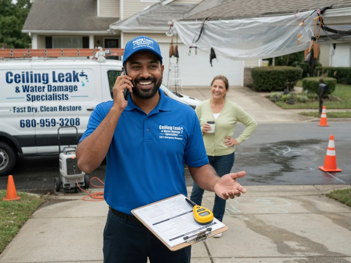 Ceiling Leak Cleanup Northport, NY FAQs